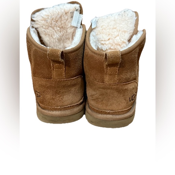 UGG Neumel Chukka Boots Chestnut Brown Suede Lace Up Men’s Size 6 Wool Lined main image 5